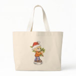 Christmas Tree Boy Tote Bag