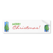 Christmas Tree Bumper Sticker