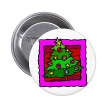 Christmas Tree Button