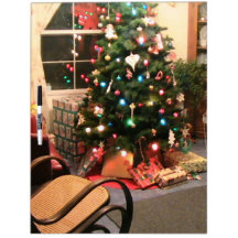 CHRISTMAS TREE DRY ERASE WHITEBOARD