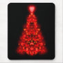 Christmas tree hearts mousepads
