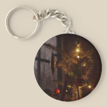 Christmas tree keychains