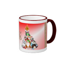 Christmas Tree Kittens  Mug