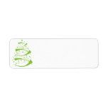 Christmas Tree Label