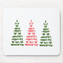 Christmas Tree Mousepads