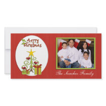 Christmas Tree Photo Card