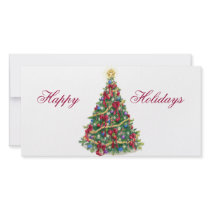 Christmas Tree Custom Photo Card