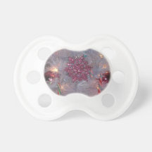 Christmas Tree Pink Ornament Baby Binky Pacifier