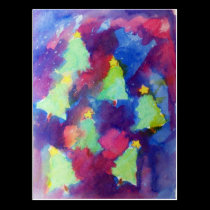 CHRISTMAS TREE postcards