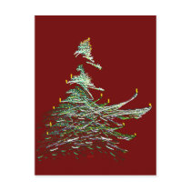 Christmas Tree Postcard