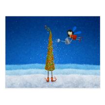Christmas Tree Postcard