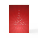 Christmas Tree (red) card