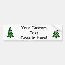 Christmas Tree Sectional call ornament 2 Bumper Sticker
