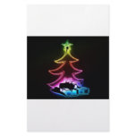christmas tree stationery