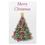 Christmas Tree Custom Stationery