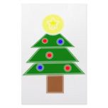 Christmas Tree Customized Stationery