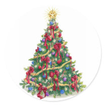 Christmas Tree Sticker
