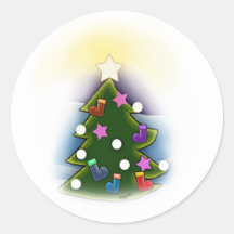 Christmas Tree Sticker
