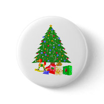 Christmas Tree T-Shirts & Gifts Pinback Buttons