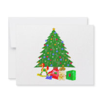 Christmas Tree T-Shirts & Gifts Personalized Invites