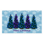 Christmas Tree Tag business cards