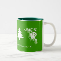 Christmas Trees and Pine Cones Mug, Customize Me! mugs