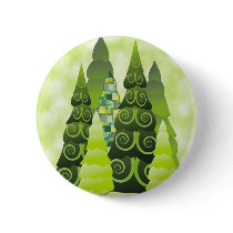 Christmas Trees Button
