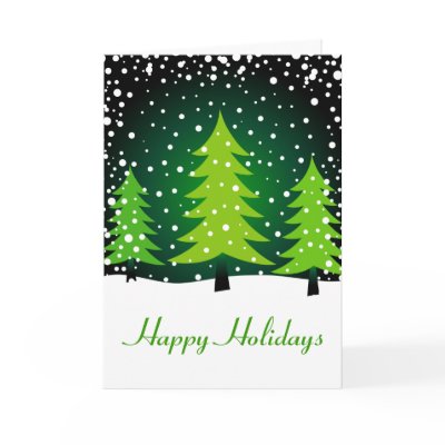 Christmas trees - Card by cycreation