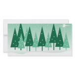 christmas trees picture card