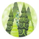 Christmas Trees Stickers
