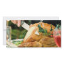 Christmas Turkey Picture Card
