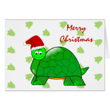Christmas Turtle Card