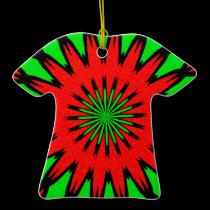 Christmas Tye-Dye ornaments