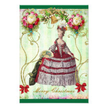 Christmas Victorian Marie Purse Cards Invites