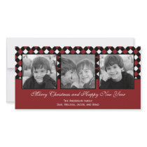 Christmas Weaves Holiday Photo Card