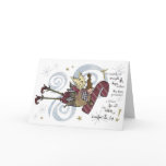 Christmas Whimsical Elf Girl Card