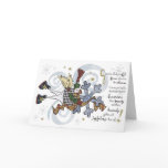 Christmas  Whimsical Snowman Card