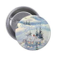 CHRISTMAS WINTER SCENE by SHARON SHARPE Pins
