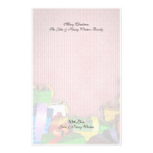 Christmas Winter Scenes Stationery