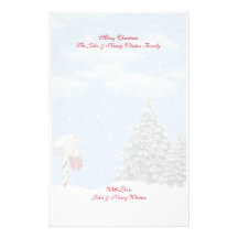 Christmas Winter Scenes Stationery