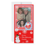 Christmas Wishes Family Photo Card