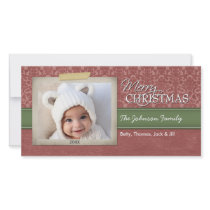 Christmas - with vintage photo border -