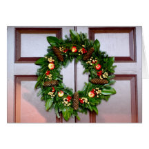 Christmas Wreath Card