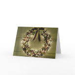 Christmas Wreath Card 2009