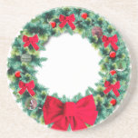 Christmas Wreath Coaster