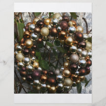 Christmas wreath flyer