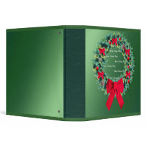 Christmas Wreath Template Binder