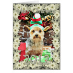 Christmas - Yorkie - Vinnie #32 Card