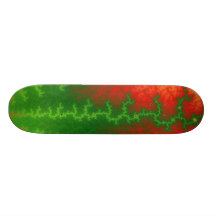 Christmas Zigzag Skateboard