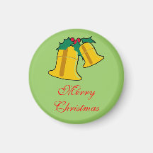CHRISTMASBELLS-Merry  Christmas Magnet
